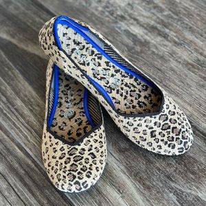 Rothy’s Women’s Leopard Print Flat Sz9